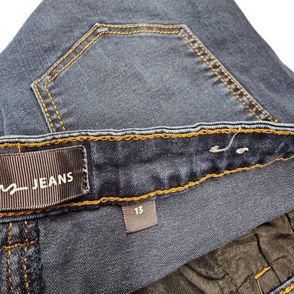 Reitmans Womens  Straight Slim Jeans Blue Size 13 - Picture 3 of 7